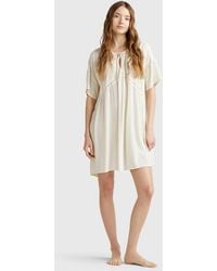 Benetton - Benetton, Short Wide Dress - Lyst