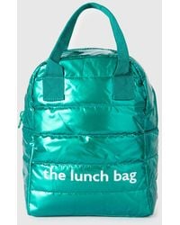 Benetton - Benetton, Bolsa De Almuerzo Acolchada, Talla, Verde, Mujer - Lyst