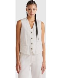 Benetton - Benetton, Vest - Lyst