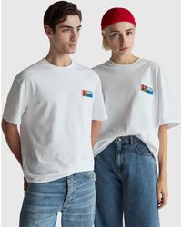 Benetton - Benetton, Benetton Formula T-Shirt With Back Print - Lyst