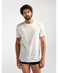 Benetton - Benetton, Long Fiber Cotton T-Shirt - Lyst