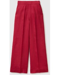 Benetton - Benetton, Palazzo Trousers - Lyst
