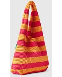 Benetton - Benetton, Crochet Shoulder Bag - Lyst