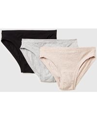 Benetton - Benetton, Three Low-Cut Briefs - Lyst