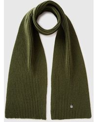 Benetton - Benetton, Schal Aus Wollmischung, Größe, Herren - Lyst