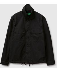 Benetton - Benetton, Short Jacket With Pockets - Lyst
