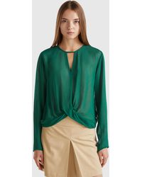 Benetton - Benetton, Blouse - Lyst