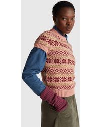 Benetton - Benetton, Stranger Things Jacquard Sweater - Lyst