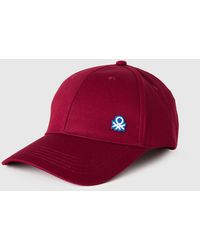 Benetton - Benetton, Baseball Cap With Logo - Lyst