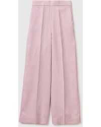 Benetton - Benetton, Palazzo Trousers - Lyst
