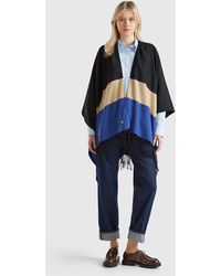 Benetton - Benetton, Poncho - Lyst