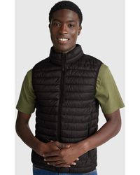 Benetton - Benetton, Regular Fit Padded Vest - Lyst