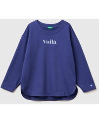 Benetton - Benetton, Closed Sweatshirt With Print - Lyst