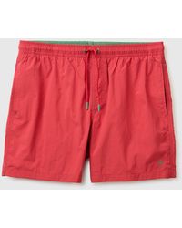 Benetton - Benetton, Drawstring Swim Trunks - Lyst