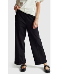 Benetton - Benetton, Trousers With Elastic Waist - Lyst