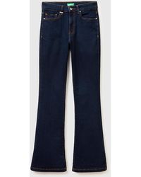 Benetton - Benetton, Stretch Flare Fit Jeans - Lyst
