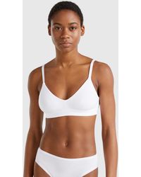 Benetton - Benetton, Reggiseno A Triangolo Senza Imbottitura, Size 4° Bianco, Donna - Lyst