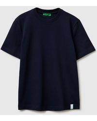 Benetton - Benetton, Regular Fit Crew Neck T-Shirt - Lyst