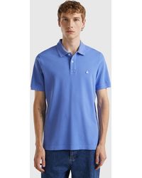 Benetton - Benetton, Light Regular Fit Polo, , Light - Lyst