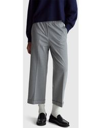 Benetton - Benetton, Trousers With Elastic Waist - Lyst
