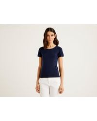 T-shirt Benetton da donna | Sconto online fino al 50% | Lyst