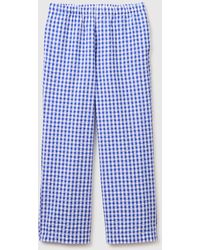 Benetton - Benetton, Gingham Check Trousers - Lyst
