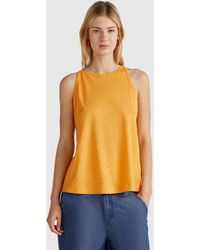 Benetton - Benetton, Halter Tank Top - Lyst