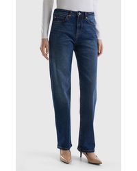 Benetton - Jeans Straight-fit - Lyst
