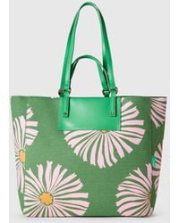 Benetton - Benetton, Tote Bag With Flower Print - Lyst