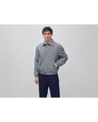 Benetton - Benetton, Yarn-Dyed Linen Blend Jacket - Lyst