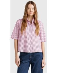 Benetton - Benetton, Patterned Shirt - Lyst