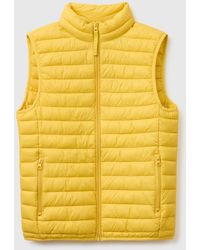 Benetton - Benetton, Regular Fit Padded Sleeveless Jacket - Lyst