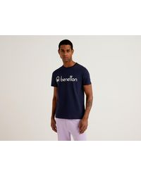 T-shirt Benetton da uomo - Fino al 74% di sconto | Lyst