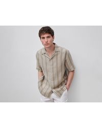 Benetton - Benetton, 100% Linen Short-Sleeved Shirt - Lyst