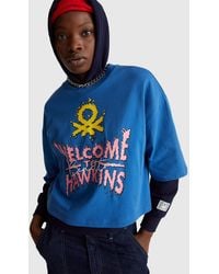 Benetton - Benetton, T-Shirt With Stranger Things Print - Lyst