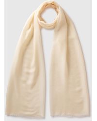 Benetton - Benetton, Silk Blend Scarf - Lyst
