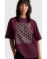 Benetton - Benetton, T-Shirt With Bandana Print - Lyst