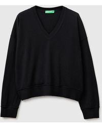 Benetton - Benetton, V-Neck Sweater - Lyst