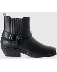 Benetton - Ankle Boots In Imitation Leather - Lyst