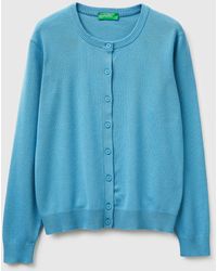 Benetton - Benetton, Powder Cardigan - Lyst