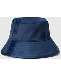 Benetton - Benetton, Cappello Reversibile Stile Pescatore, Taglia, Avio, Donna - Lyst