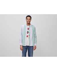 Benetton - Benetton, And Striped Shirt - Lyst