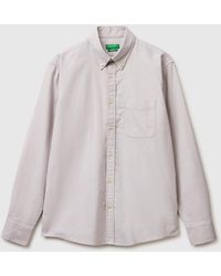Benetton - Benetton, Button-Down Shirt - Lyst