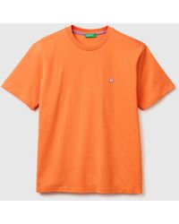 Benetton - Benetton, Organic Cotton T-Shirt - Lyst