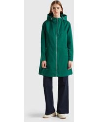 Benetton - Benetton, Nylon Rainproof Jacket, , Dark - Lyst