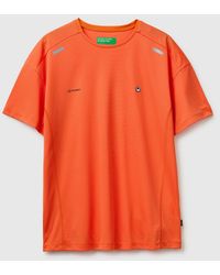 Benetton - Benetton, Polartec Technical Fabric T-Shirt - Lyst
