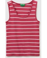 Benetton - Benetton, Striped Tank Top - Lyst
