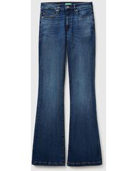 Benetton - Benetton, Stretch Flare Fit Jeans - Lyst