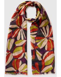 Benetton - Benetton, Sciarpa A Fiori - Lyst
