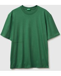 Benetton - Benetton, Short-Sleeved T-Shirt With Logo - Lyst